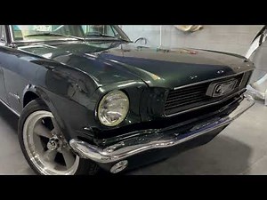 1966 ford mustang fast back ivy green