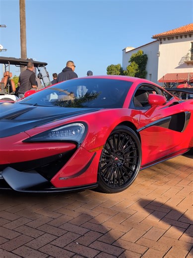 Red McLaren 570S Overview