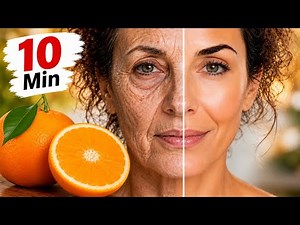 Orange Erases Wrinkles & Dark Spots in 10 Minutes Even at 70!