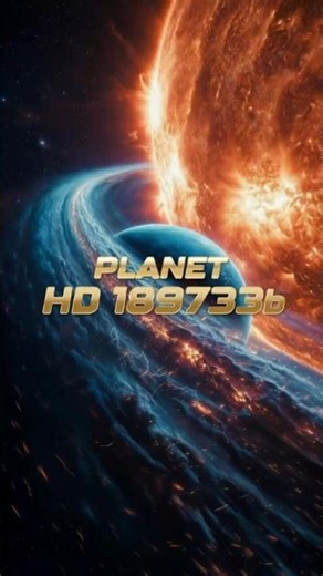 Planet HD 189733b : यहाँ होती हैं शीशे कि बारिश |