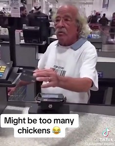 Costco Chicken Lover Logic: Keep Those Poisonous LED Lights Off My Chicken... Scan My Body Instead