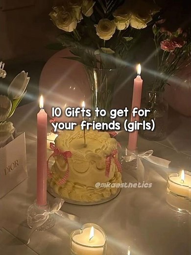 10 Gift Ideas For your Girl Friends birthday (10-15 yrs old) 🎂✨️🎁 #aesthetic #birthday #friends