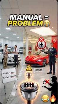 Why Ferrari & Lamborghini HATE Manual Cars in India 😳☠️ #misspanghal