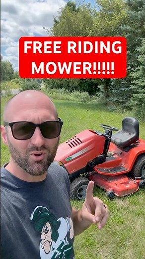 How to Pick up FREE Lawn Mowers #mower #lawnmower