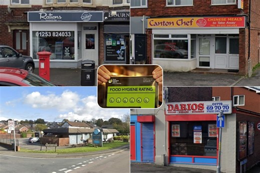 Food hygiene fails and passes as 23 pubs, restaurants and takeaways given new ratings