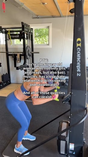 Julie Ellis | 60+ Women's Fitness Coach on Instagram: "Who says all of these qualities can’t coexist?! 🩷 Being 61 is t an end-all-be-all. It’s when life gets even more exciting. Embrace the beauty of age!"