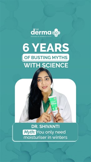 Dr Shivanti MD ( Skin specialist) | 👉 Healthy skin isn’t seasonal; barrier care should be year-round. The Derma Co 5% Nia-Ceramide Daily Hydrating Moisturizer... | Instagram