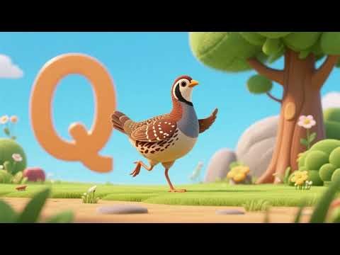 Q is for Quail’s Quick Step | ABC Nursery Rhymes & Kids Songs