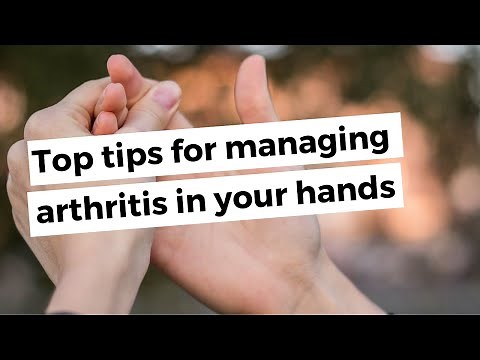Top tips from a hand therapist for managing arthritis in your hands
