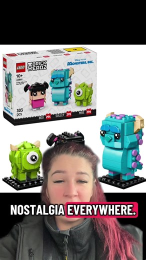 Monsters Inc Lego release date 1st March #fyp #lego #disney #legotok #nostalgia