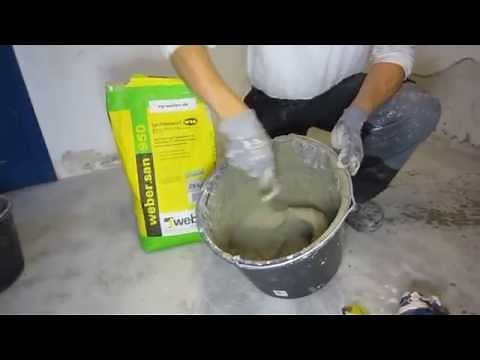 Pudsning af kældervæg (kort version)