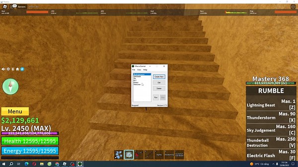 How to setting Macro #tutorial #macrogamer #roblox #trend #bloxfruits