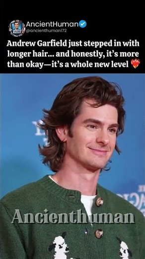 Andrew Garfield’s LONG HAIR Glow-Up Steals the Show ❤️‍🔥 #AndrewGarfield
