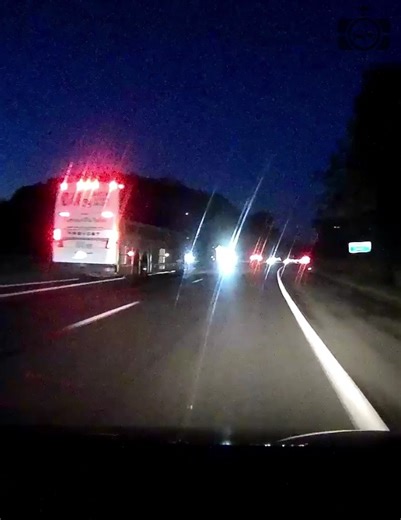 A bus changes lanes right into me and pushes me off the road. | Dashcam Lessons