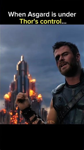 When ausgard is under thor control #marvel