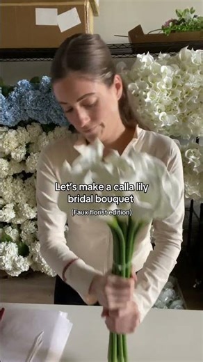 Stunning Real Touch Calla Lily Bridal Bouquet Inspiration #2026Bride #BouquetIdeas