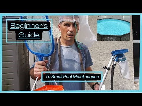 Small Above ground Pool Maintenance: Beginner's Guide