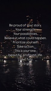 3.8K reactions · 1.7K shares | You can make the choice today to fight for the you tomorrow. You are worthy and capable and strong and brave. Don’t wait on your own story. One step, one step, one step. And in it all, look up, and enjoy the gift of being you. -Rachel #findingjoy #getyoursparkback #motivation #inspiration | Finding Joy | Facebook