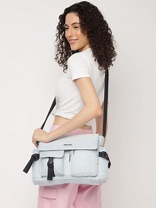 Buy Fastrack Women Solid Structured Sling Bag With Tasselled -  - Accessories for Women