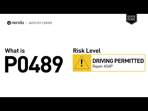 What is P0489 Engine Code [Quick Guide]