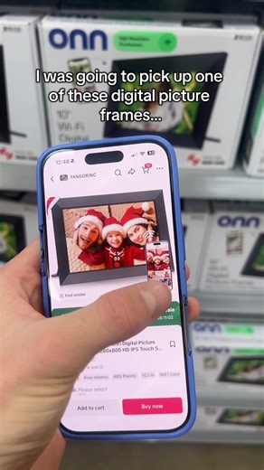 I almost got scammed😅 #digitalphotoframe #pictureframes #tiktokshopblackfriday #tiktokshopcybermonday #tiktokshopholidayhaul