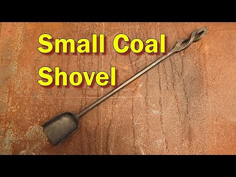 Coal forge paddle or small shovel