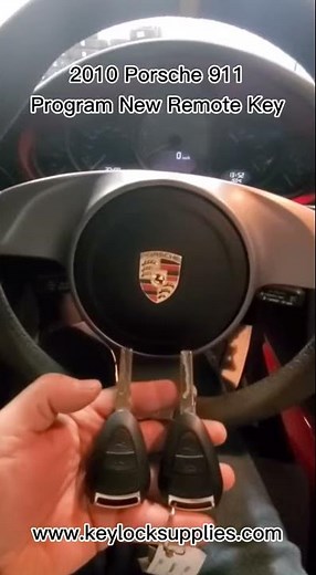 2010 Porsche 911 Program New key.