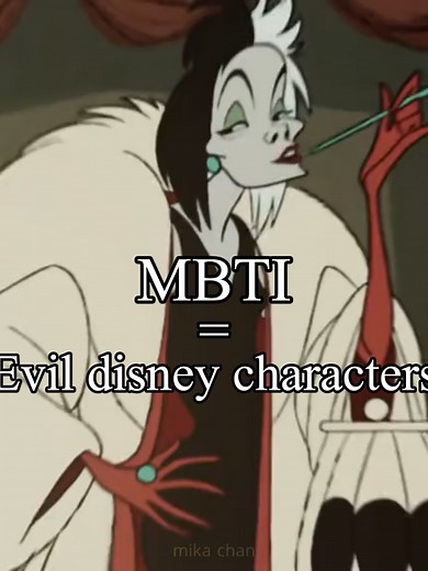 Understanding MBTI Types of Disney's Evil Characters