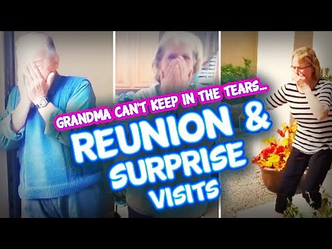 Emotional Grandparents Surprise Visit Compilation | Surprise Reunions!!
