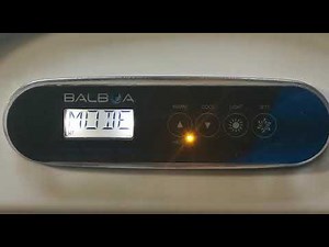 How to changes modes ( ready / rest ) on the Balboa TP400 control panel by Hot Tub Suppliers