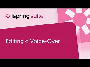 Voice Over a PowerPoint Presentation l ispring suite