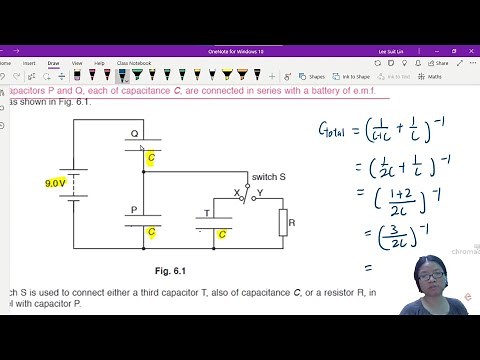19.2c ON17 P41 Q6 Maze of Capacitors | A2 Capacitance | Cambridge A Level Physics