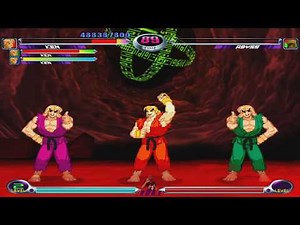 MVC2 - ARCADE MODE - TRIPLE KEN!