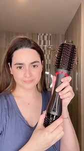 That smooth finish! The Volumizer PLUS knows how to treat layers right. Twist the barrel like @kerbom3 to curl the ends under without needing a curling iron. Pick up the PLUS at @Target. #RevlonHairTools #RevealYourBold | Revlon Hair Tools | Facebook