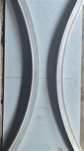 Aluminium Bending. Z Section with clip 40X40MM For Window Arch. bending as per client requirement