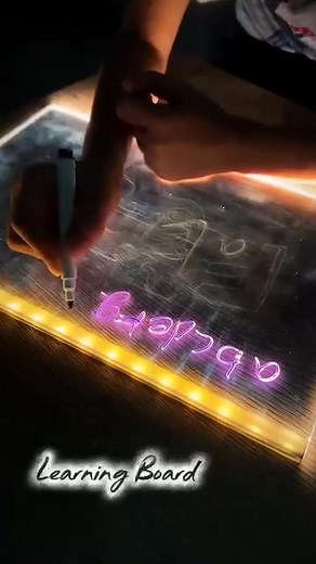 2.7K views | ✨ GlowBoard – Where Imagination Lights Up!  Turn any...