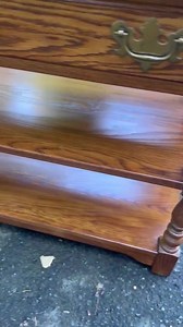 Vintage Pennsylvania House Turned Legs Oak Console Table - Etsy