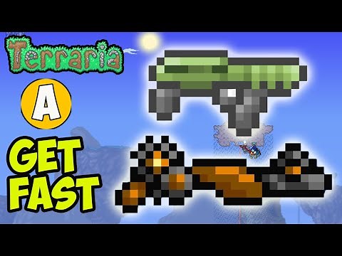 Terraria how to get CLOCKWORK ASSAULT RIFLE (EASY) (2024) | Terraria how to get LASER RIFLE