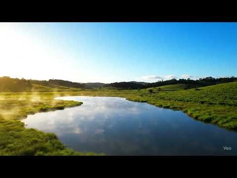 Breathtaking Aerial View of Nature 🌿☁️ #aerialview #nature #beauty