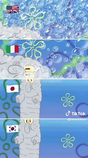 Cement Squidward Screaming: Multilingual Fun