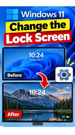 Change Lock Screen Background in Windows 11 in Seconds!