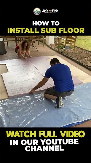 How To Install Sub Floor | Van Build