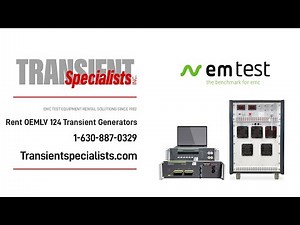 OEM LV 124 Transient Testing - EM Test Autowave, PFM 200N100, & PA 5840