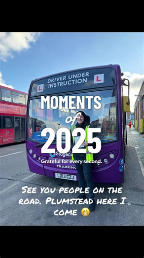 The Work Only Recap 😝 #busdriversoftiktok #london #busdriver #newyear #2025recap