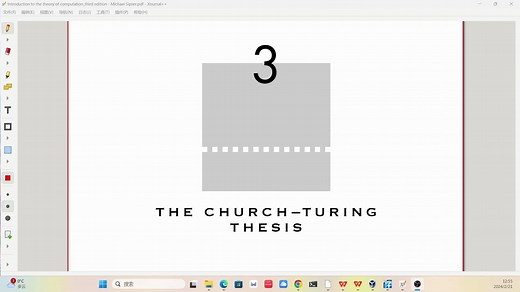 [计算本质.BOOK] 3.1 Turing Machines