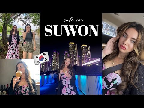 SOLO in SUWON VLOG 🇰🇷 starfield mall, fortress & gwanggyo lake park