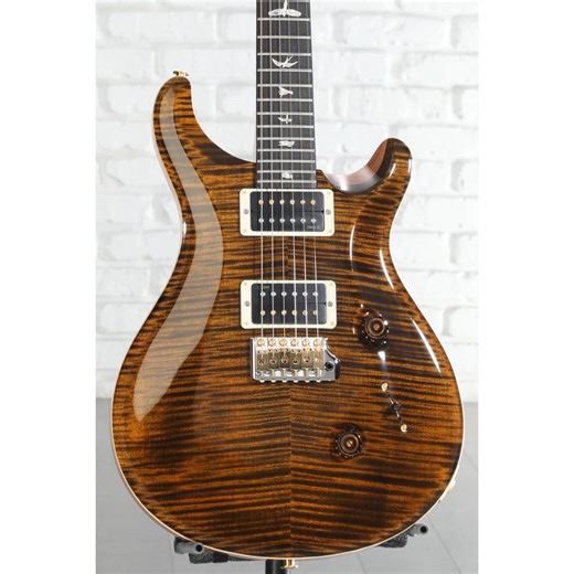Custom 24 Electric Guitar - Tiger Eye, 10-Top