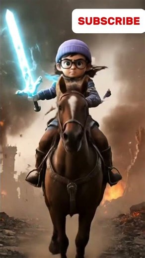 Little Warrior in the War Zone | Brave Kid on the Battlefield 🏇🐎