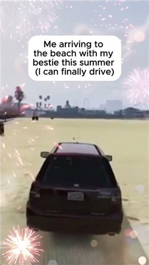 Pov: Me and my bestie arriving to the beach this summer