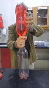 Bottle fountain magic |😁| #reels #science #airpressure #experiment #highlights @topfans | Science with Asif